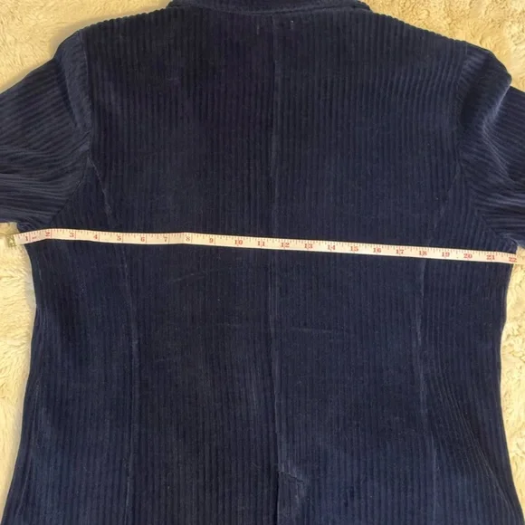 Maurices Navy Stretch Corded-Inspired Blazer - Picture 3 of 6